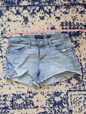 Lucky Brand Light Blue Distressed Denim Cutoff Shorts
